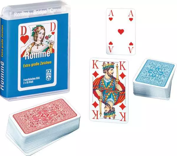 Ravensberger Matratzen Rommé, Bridge, Canasta - Kartenspiel ab 8 Jahren Hotsell