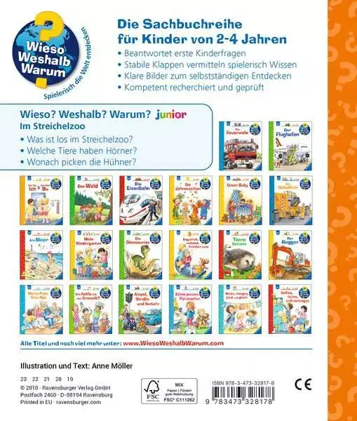 Ravensberger Matratzen Ravensburger Wieso? Weshalb? Warum? junior, Band 35: Im Streichelzoo Limitierter Zeitrabatt