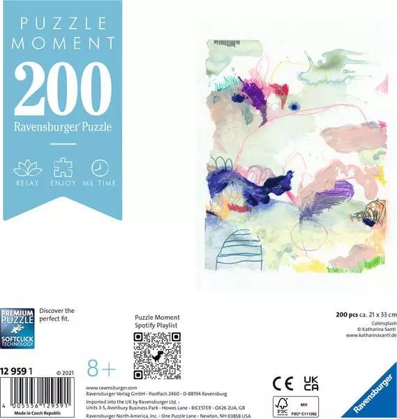 Ravensberger Matratzen Puzzle 200 Teile - Colorsplash Versandkostenfrei