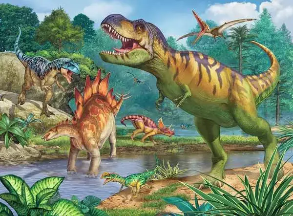 Ravensberger Matratzen Kinderpuzzle ab 6 Jahren - Welt der Dinosaurier - 100 Teile Großer Ausverkauf