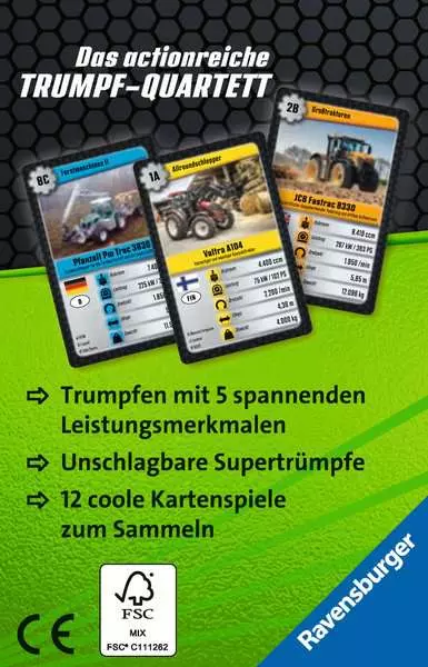 Ravensberger Matratzen Power Traktor - Kartenspiel ab 7 Jahren Online Shopping