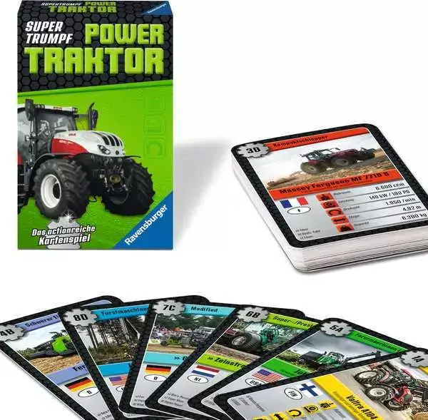 Ravensberger Matratzen Power Traktor - Kartenspiel ab 7 Jahren Online Shopping