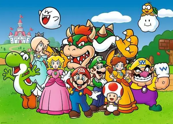Ravensberger Matratzen Kinderpuzzle ab 6 Jahren - Super Mario Fun - 100 Teile Osterangebot