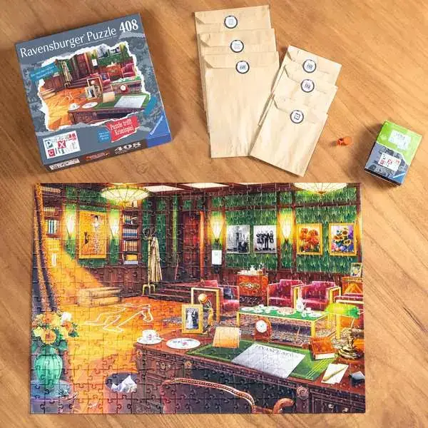 Ravensberger Matratzen Puzzle 408 Teile - Puzzle X Crime: Ein mörderischer Geburtstag Neuheiten