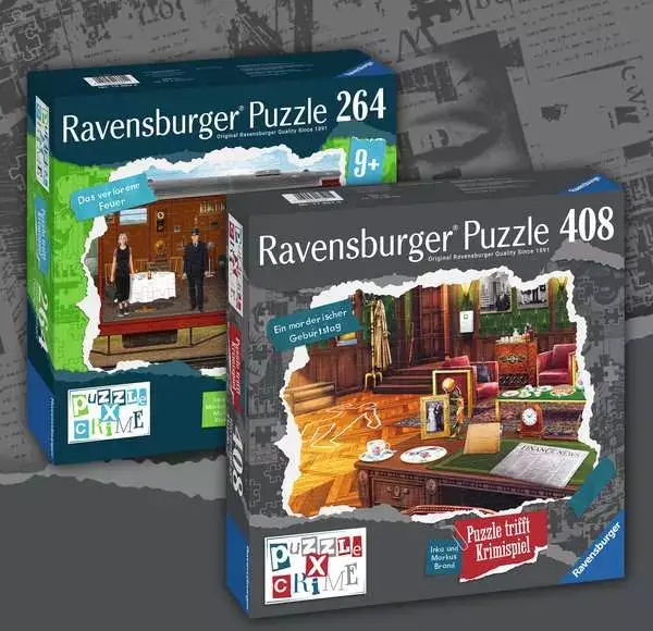 Ravensberger Matratzen Puzzle 408 Teile - Puzzle X Crime: Ein mörderischer Geburtstag Neuheiten