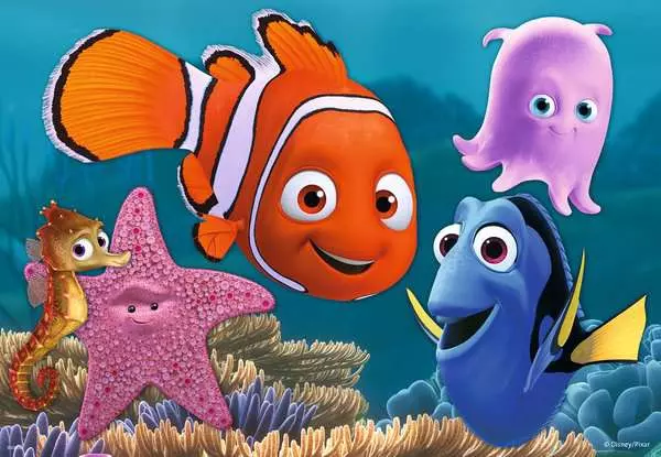 Ravensberger Matratzen Kinderpuzzle ab 3 Jahren - Nemo der kleine Ausreißer - 12 Teile Räumungsverkauf