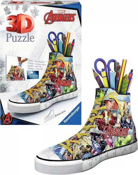 Ravensberger Matratzen 3D Puzzle Sneaker - Avengers Letzte 3 Tage