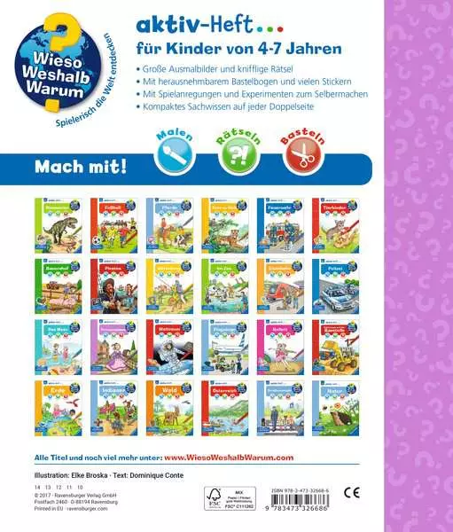 Ravensberger Matratzen Ravensburger Wieso? Weshalb? Warum? aktiv-Heft: Prinzessinnen JETZT KAUFEN