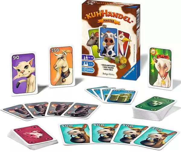 Ravensberger Matratzen Kuhhandel Master - Kartenspiel ab 10 Jahren Neueste Stile