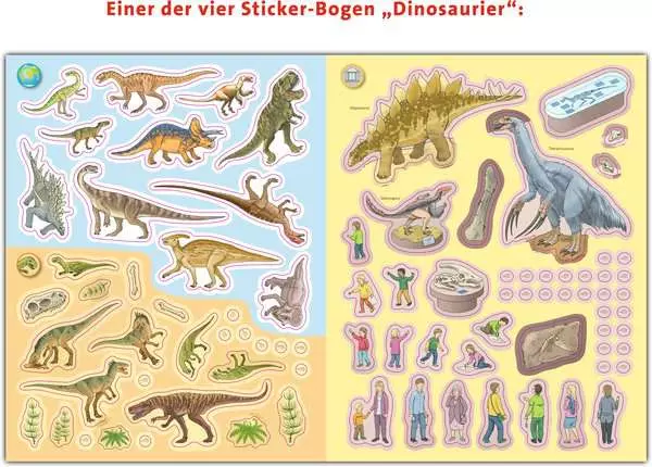 Ravensberger Matratzen Ravensburger Wieso? Weshalb? Warum? Stickerheft: Dinosaurier Bis zu 65% Rabatt