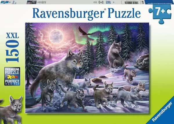 Ravensberger Matratzen Kinderpuzzle ab 7 Jahren - Nordwölfe - 150 Teile 50% Rabatt mit kostenlosem Versand