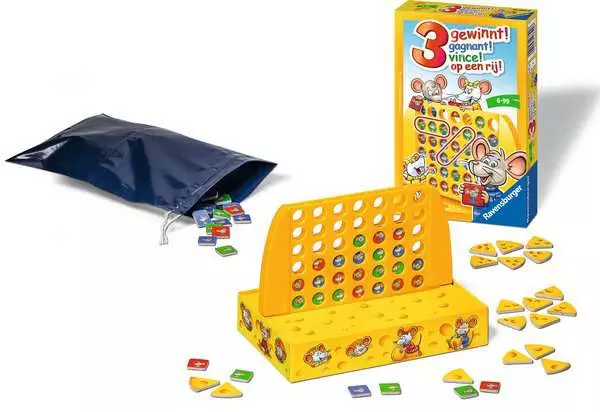 Ravensberger Matratzen 3 gewinnt! - Reisespiel ab 6 Jahren Clearance-Verkauf