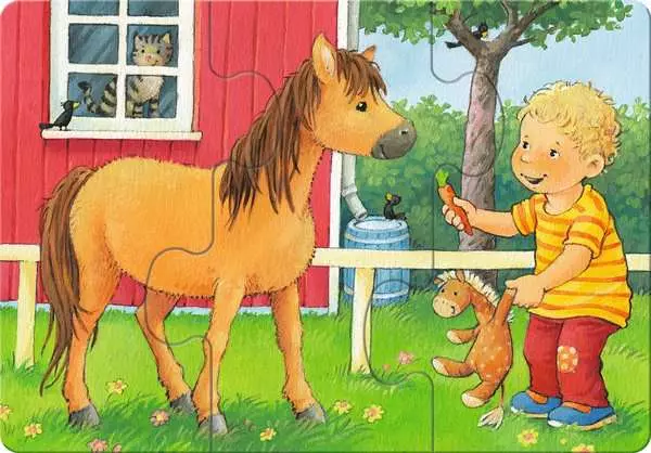 Ravensberger Matratzen Ravensburger Mein allererstes Puzzle: Streichelzoo Kostenloser Versand international