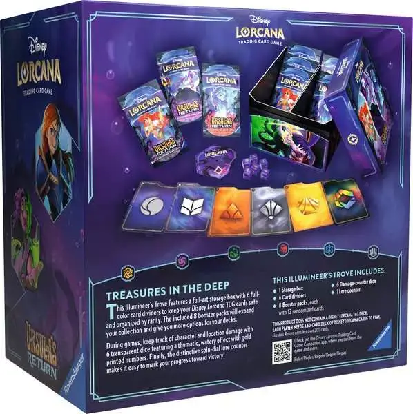 Ravensberger Matratzen Disney Lorcana: Ursula's Return - Illumineer's Trove (Englisch) Fabrikladen