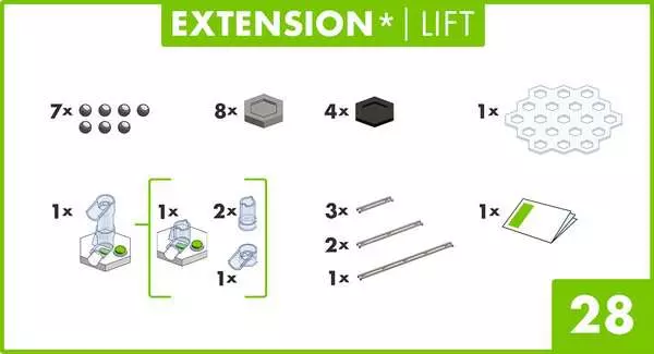 Ravensberger Matratzen GraviTrax Extension Lift - Kugelbahn-Erweiterung für Kinder ab 8 Jahren Black Friday Preise