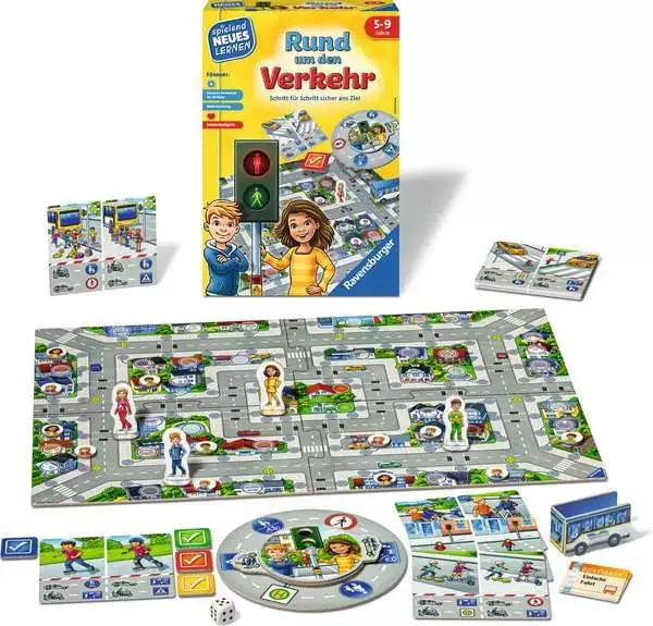 Ravensberger Matratzen Rund um den Verkehr - Kinderspiel ab 5 Jahren 2025