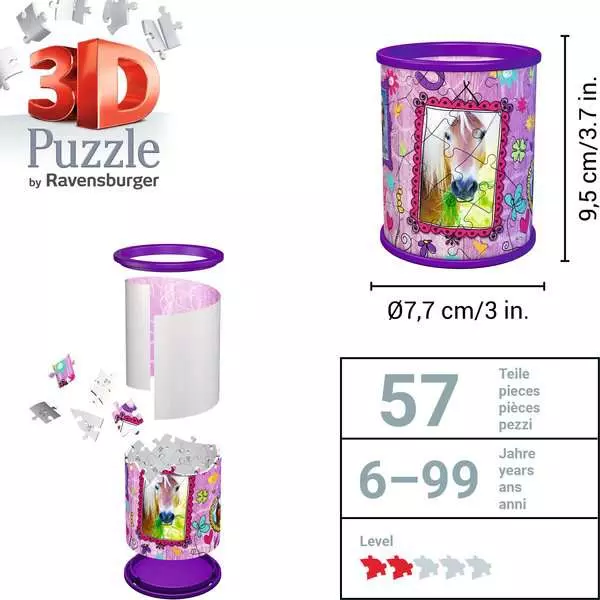 Ravensberger Matratzen 3D Puzzle Utensilo - Pferde Fabrikverkauf