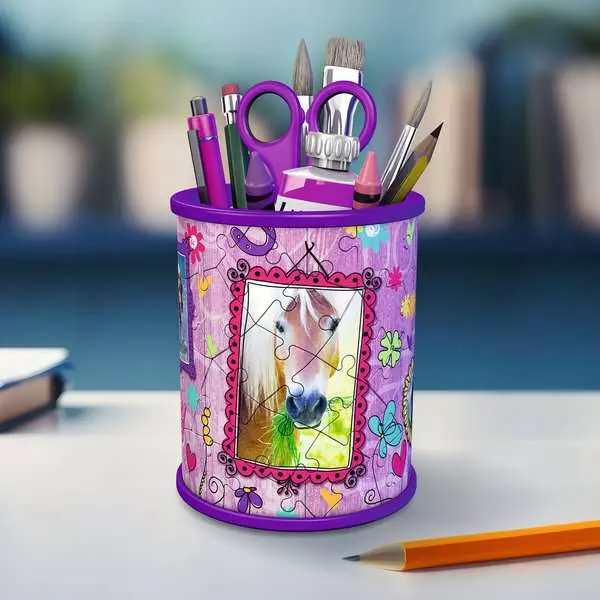 Ravensberger Matratzen 3D Puzzle Utensilo - Pferde Fabrikverkauf