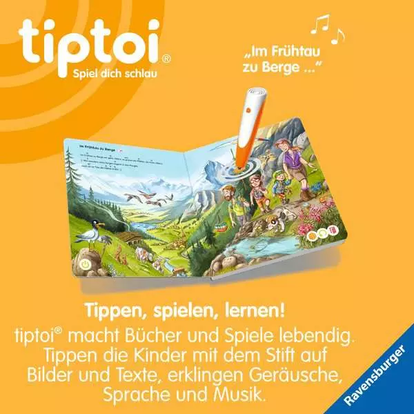Ravensberger Matratzen tiptoi® Meine schönsten Lieder für unterwegs Fabrik Onlineshop