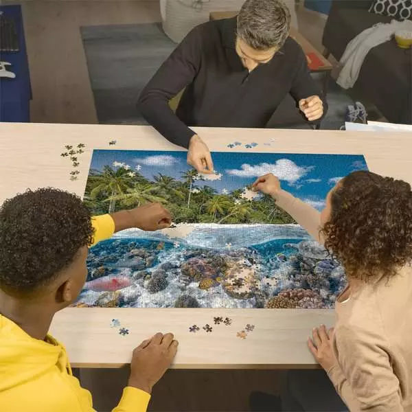 Ravensberger Matratzen Puzzle 2000 Teile - Ein Tauchgang auf den Malediven Rabatt