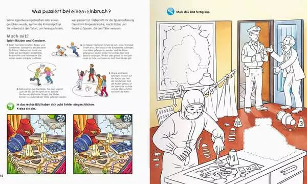 Ravensberger Matratzen Ravensburger Wieso? Weshalb? Warum? aktiv-Heft: Polizei Versandkostenfrei