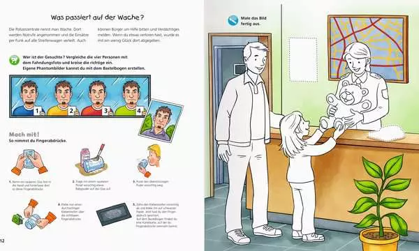 Ravensberger Matratzen Ravensburger Wieso? Weshalb? Warum? aktiv-Heft: Polizei Versandkostenfrei