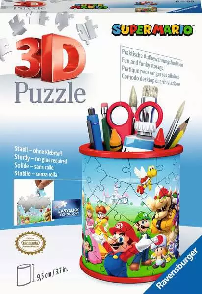 Ravensberger Matratzen 3D Puzzle Utensilo - Super Mario Begrenztes Angebot