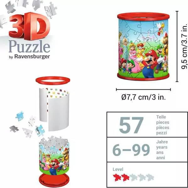 Ravensberger Matratzen 3D Puzzle Utensilo - Super Mario Begrenztes Angebot