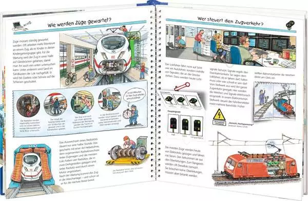 Ravensberger Matratzen Ravensburger Wieso? Weshalb? Warum?, Band 8: Alles über die Eisenbahn Weihnachtsangebot