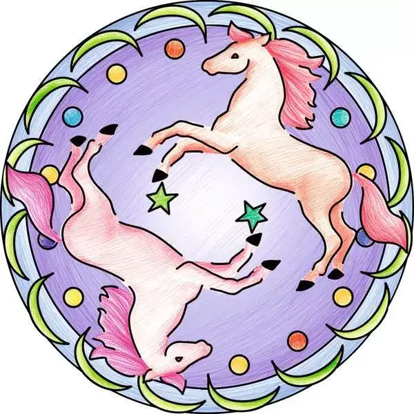 Ravensberger Matratzen Mandala Designer Mini horses Osterangebot