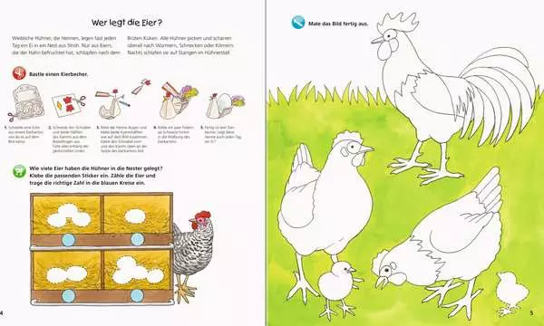 Ravensberger Matratzen Ravensburger Wieso? Weshalb? Warum? aktiv-Heft: Bauernhof Jubiläumsangebot