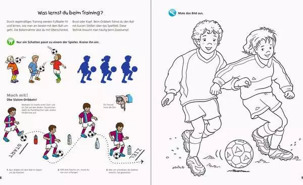 Ravensberger Matratzen Ravensburger Wieso? Weshalb? Warum? aktiv-Heft: Fußball Neueste Mode