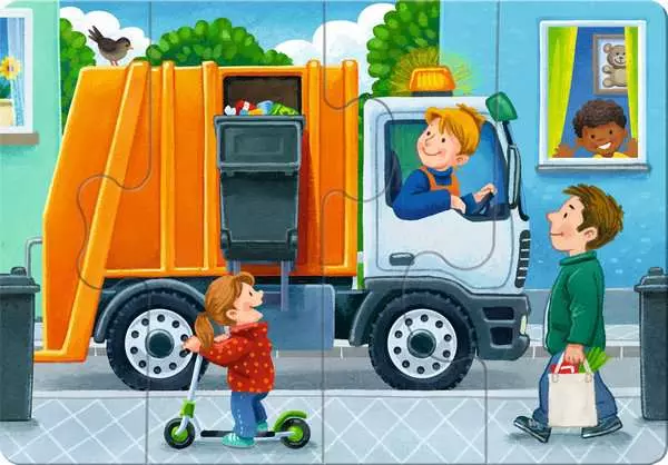 Ravensberger Matratzen Ravensburger Mein allererstes Puzzle: Fahrzeuge Kostenlose Rückgabe