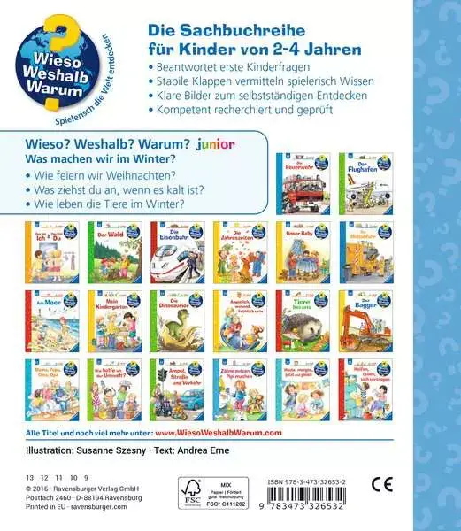Ravensberger Matratzen Ravensburger Wieso? Weshalb? Warum? junior, Band 58: Was machen wir im Winter? Begrenzte Freigabe