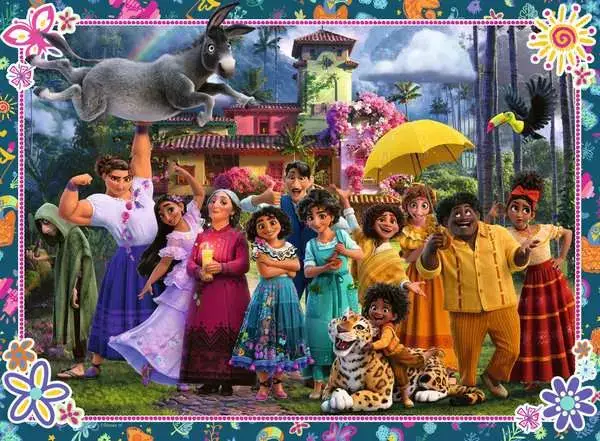 Ravensberger Matratzen Kinderpuzzle ab 6 Jahren - Die Familie Madrigal - 100 Teile Letzter Tag