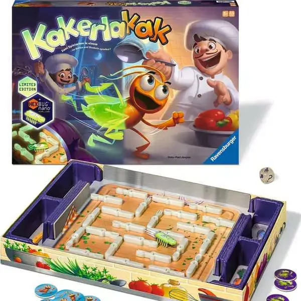 Ravensberger Matratzen Kakerlakak Glow in the dark - Kinderspiel ab 5 Jahren Zeitbegrenzte Promotion