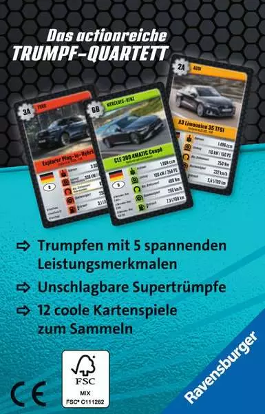 Ravensberger Matratzen Best of Germany - Kartenspiel ab 7 Jahren Fabrikladen