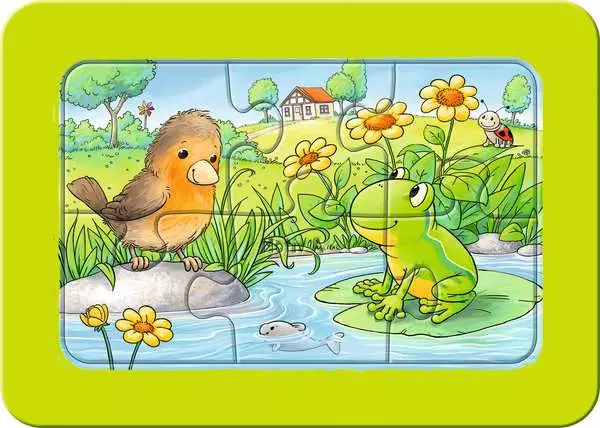 Ravensberger Matratzen Kinderpuzzle ab 2 Jahren - Kleine Gartentiere - 6 Teile Angebote