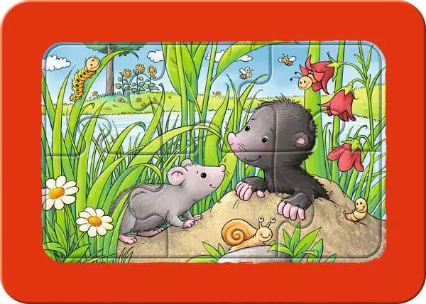 Ravensberger Matratzen Kinderpuzzle ab 2 Jahren - Kleine Gartentiere - 6 Teile Angebote