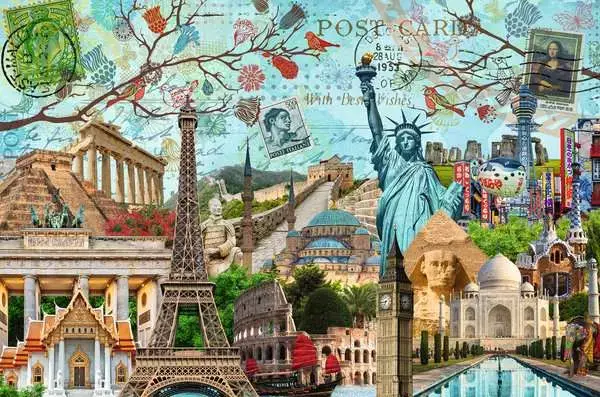 Ravensberger Matratzen Puzzle 5000 Teile - Big City Collage Günstiger Verkauf