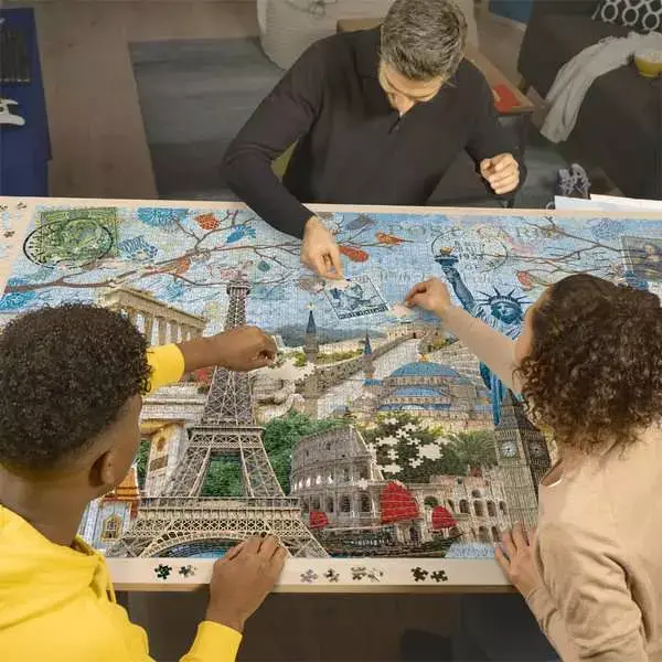 Ravensberger Matratzen Puzzle 5000 Teile - Big City Collage Günstiger Verkauf