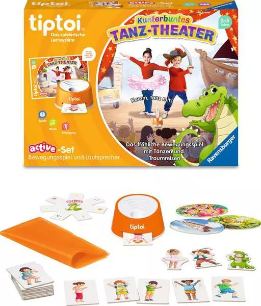 Ravensberger Matratzen ACTIVE Set Kunterbuntes Tanz-Theater - Lernspiel ab 3 Jahren Meist gekauft