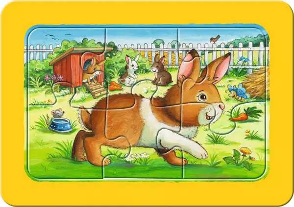 Ravensberger Matratzen Kinderpuzzle ab 2 Jahren - Meine Tierfreunde - 6 Teile Rabatt