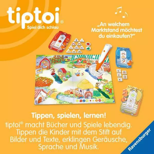 Ravensberger Matratzen tiptoi® Heute gehen wir einkaufen - Lernspiel ab 3 Jahren Großer Ausverkauf