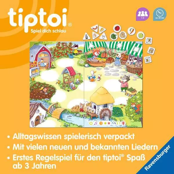 Ravensberger Matratzen tiptoi® Heute gehen wir einkaufen - Lernspiel ab 3 Jahren Großer Ausverkauf