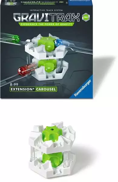 Ravensberger Matratzen GraviTrax PRO Carousel - Kugelbahn-Erweiterung für Kinder ab 8 Jahren Begrenztes Angebot