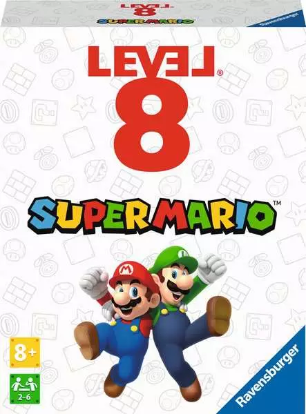 Ravensberger Matratzen Super Mario Level 8 - Kartenspiel ab 8 Jahren Exklusivangebot