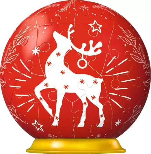 Ravensberger Matratzen 3D Puzzle Ball Weihnachtskugel Rentier Saisonschlussverkauf