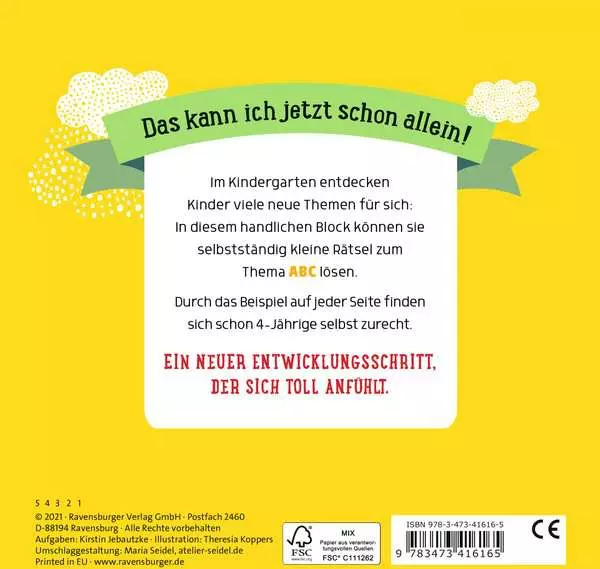Ravensberger Matratzen Im Kindergarten: Erster Abc-Spaß Vatertagsangebot