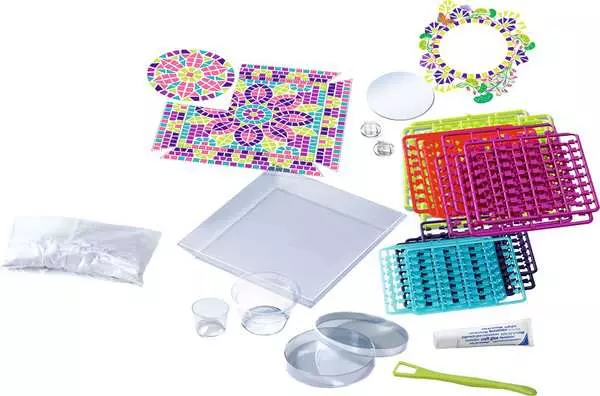 Ravensberger Matratzen Mosaik Romantik - Bastelset für Kinder ab 8 Jahren Lagerräumung